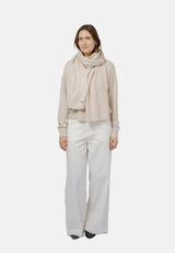 Reykjavik Scarf_Off White Melange_1