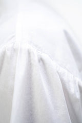 Vienna Organic Cotton Short Sleeves Shirt in Cloud White