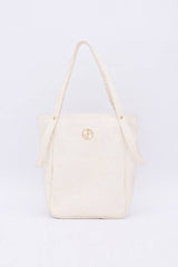 Tokyo Piñatex® Tote Bag in Latte White