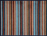 Bright Stripe - Sustainable Recycled Washable Eco Doormat (64x83cm)