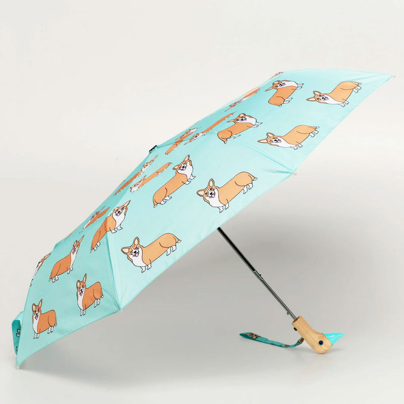 Corgi Mint Eco-friendly Compact Duck Umbrella - Original Duckhead