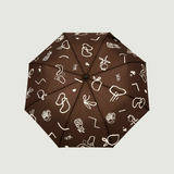 Chocolate Fruits & Shape Eco-Friendly Umbrella