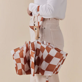 Peanut Butter Checkers Eco-Friendly Umbrella