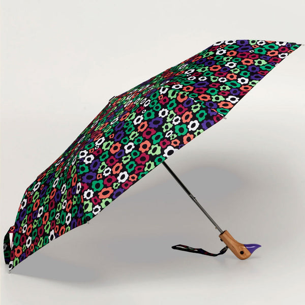 Flower Maze Eco-Friendly Compact Duck Umbrella - Original Duckhead