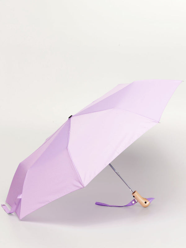 Lilac Eco-Friendly Compact Duck Umbrella
