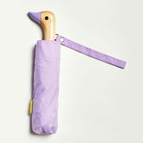 Lilac Eco-Friendly Compact Duck Umbrella