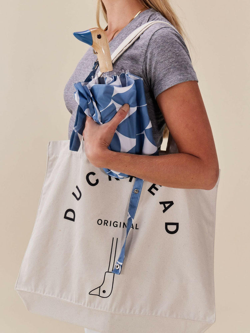 Denim Moon Eco-Friendly Compact Duck Umbrella Original Duckhead