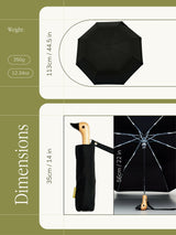 Black Eco-Friendly Compact Duck Umbrella Original Duckhead