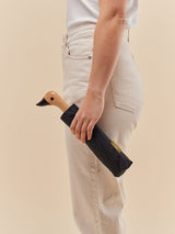 Black Eco-Friendly Compact Duck Umbrella Original Duckhead