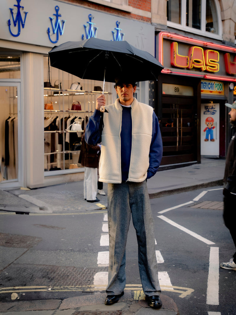 Black Eco-Friendly Compact Duck Umbrella Original Duckhead