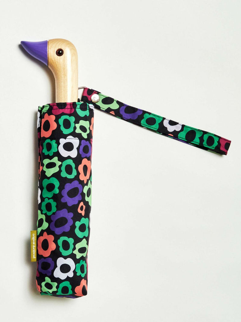Flower Maze Eco-Friendly Compact Duck Umbrella Original Duckhead