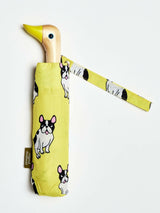French Bulldog Yellow Eco-Friendly Compact Duck Umbrella Original Duckhead