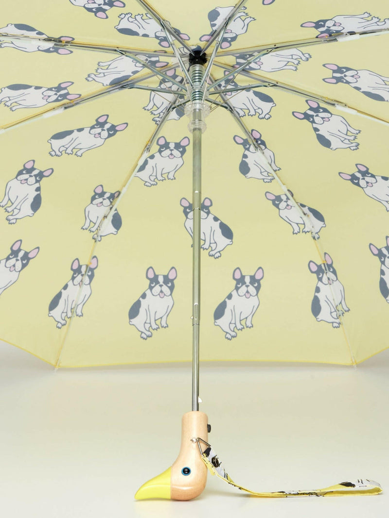 French Bulldog Yellow Eco-Friendly Compact Duck Umbrella Original Duckhead