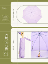 Lilac Eco-Friendly Compact Duck Umbrella Original Duckhead