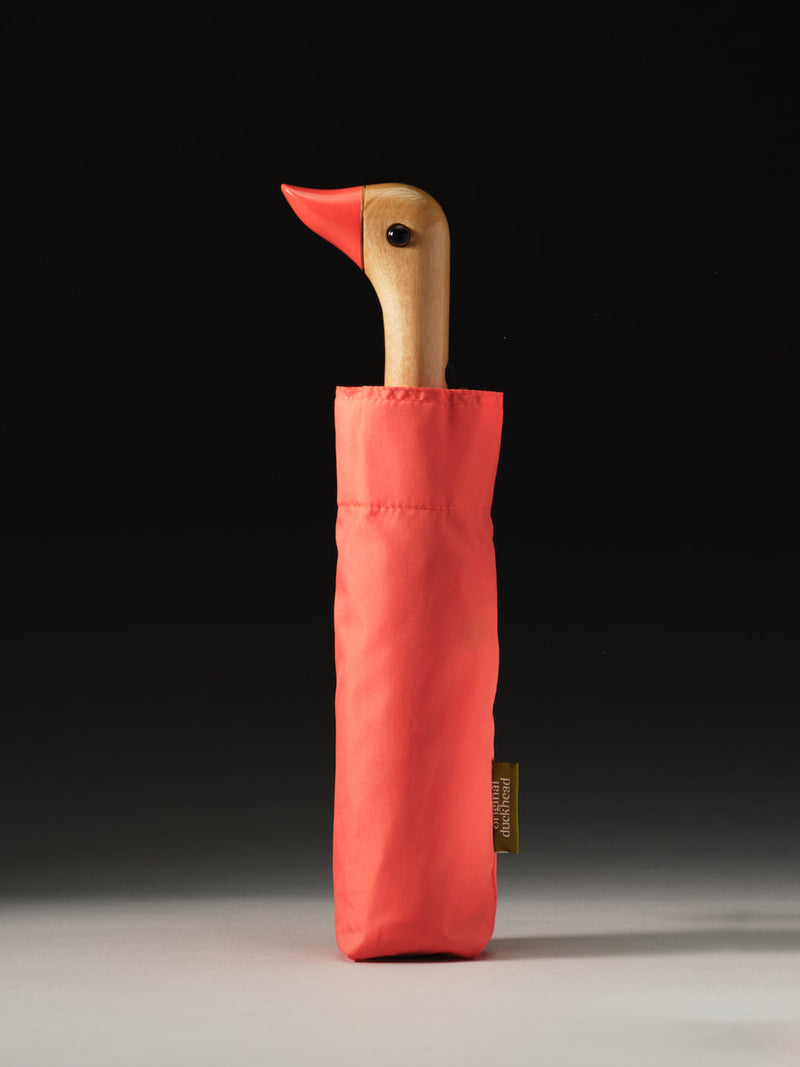 Peach Eco-Friendly Compact Duck Umbrella Original Duckhead