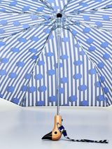 Polkastripe Eco-Friendly Compact Duck Umbrella Original Duckhead