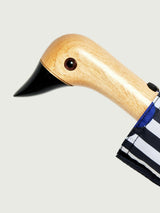 Polkastripe Eco-Friendly Compact Duck Umbrella Original Duckhead