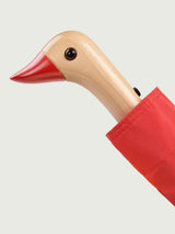 Red Eco-Friendly Compact Duck Umbrella Original Duckhead