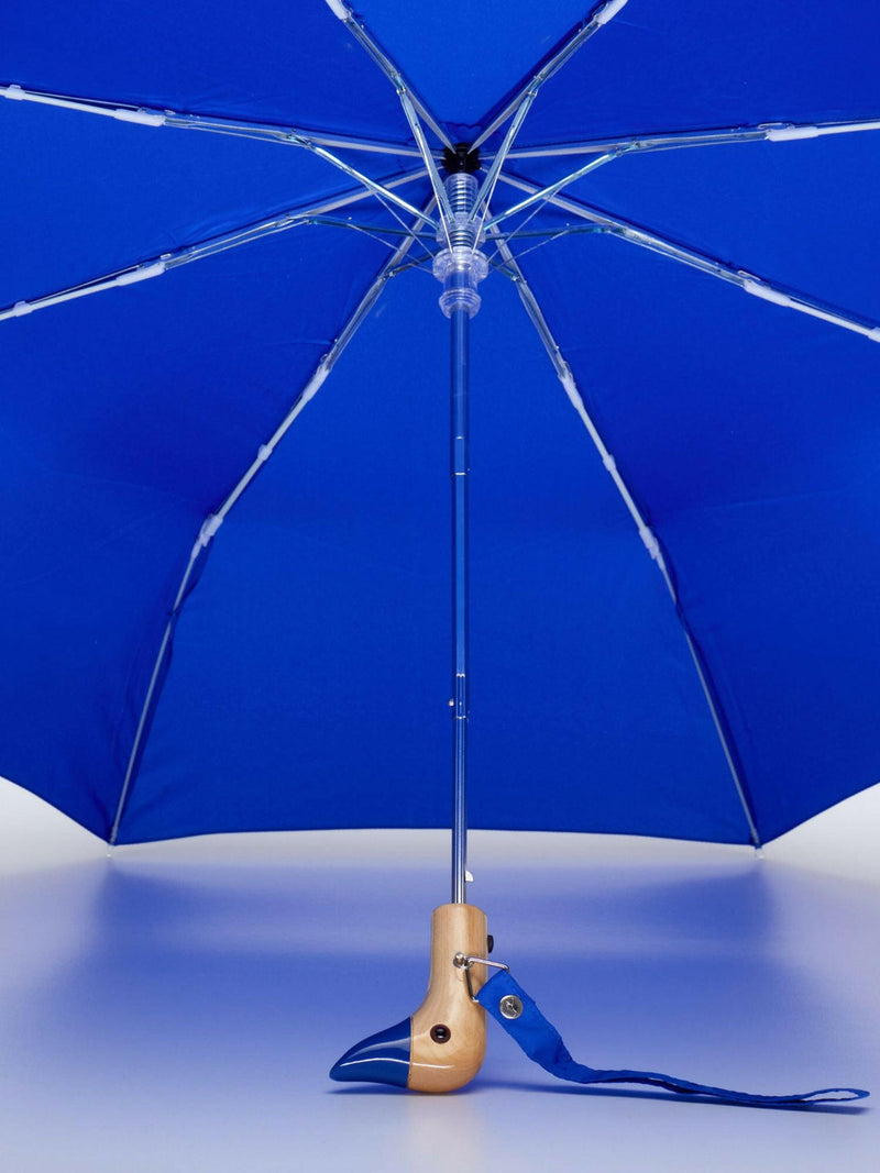 Royal Blue Eco-Friendly Compact Duck Umbrella Original Duckhead
