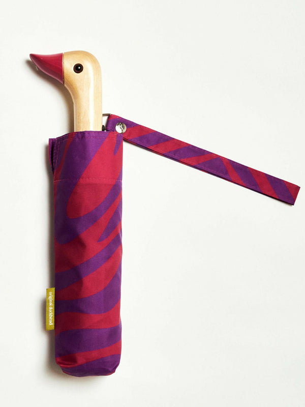 Swirl in Pink Eco-Friendly Compact Duck Umbrella Original Duckhead