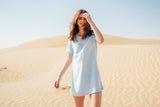 Claire - Straight T-Shirt Linen Dress