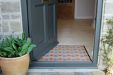 Zig Zag Paws - Sustainable Recycled Washable Eco Doormat (64x83cm)