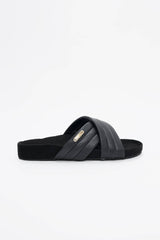 Portonovi VEGEA Slippers in Oyster Black