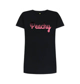 Ladies Eco & Vegan Friendly 100% Organic Cotton Tshirt Dress - Peachy