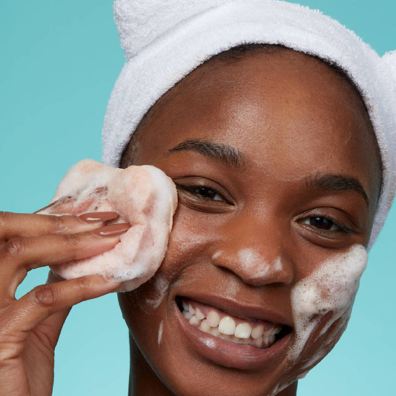 Bear Ear Buff - Cherry Blossom Infused Konjac Sponge