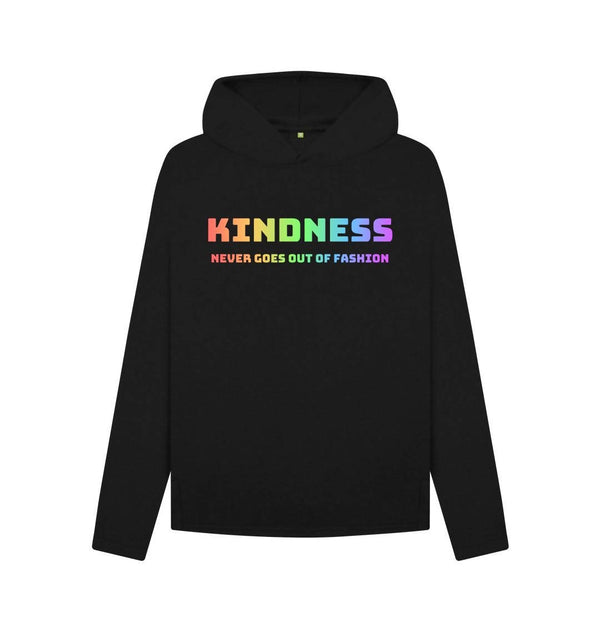 Ladies Eco & Vegan Friendly 100% Organic Cotton Hoodie - Kindness