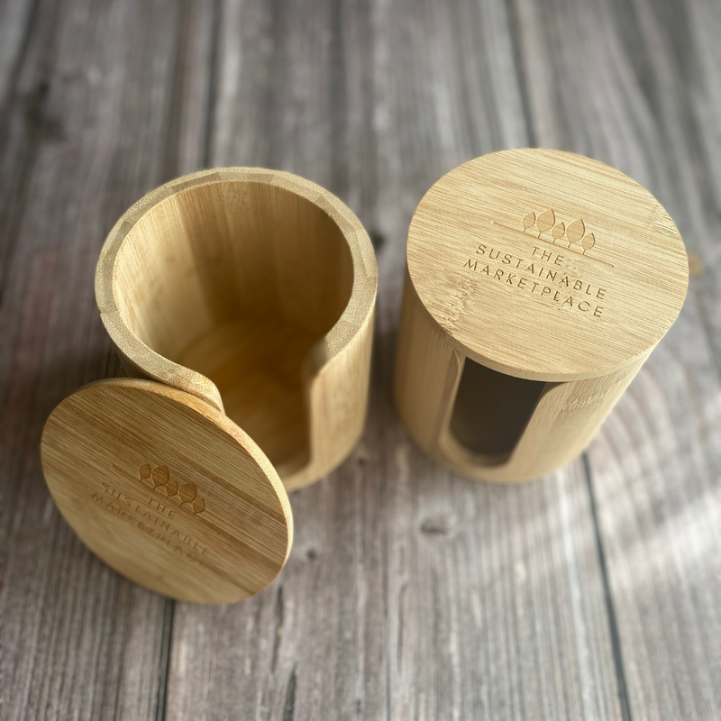 Bamboo Face Pad Holder