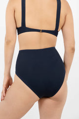 Uluwatu Timeless Bikini Bottom in Dark Blue Pebble