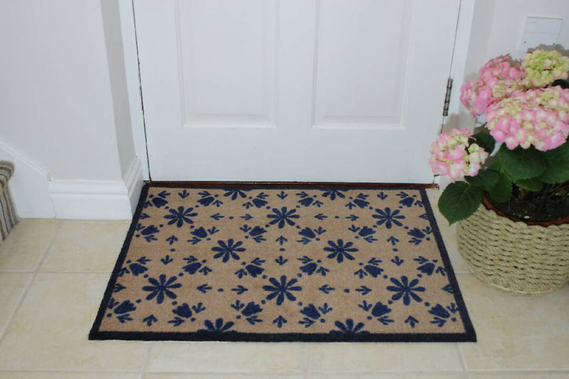 Italian Tile - Sustainable Recycled Washable Eco Doormat (64x83cm)