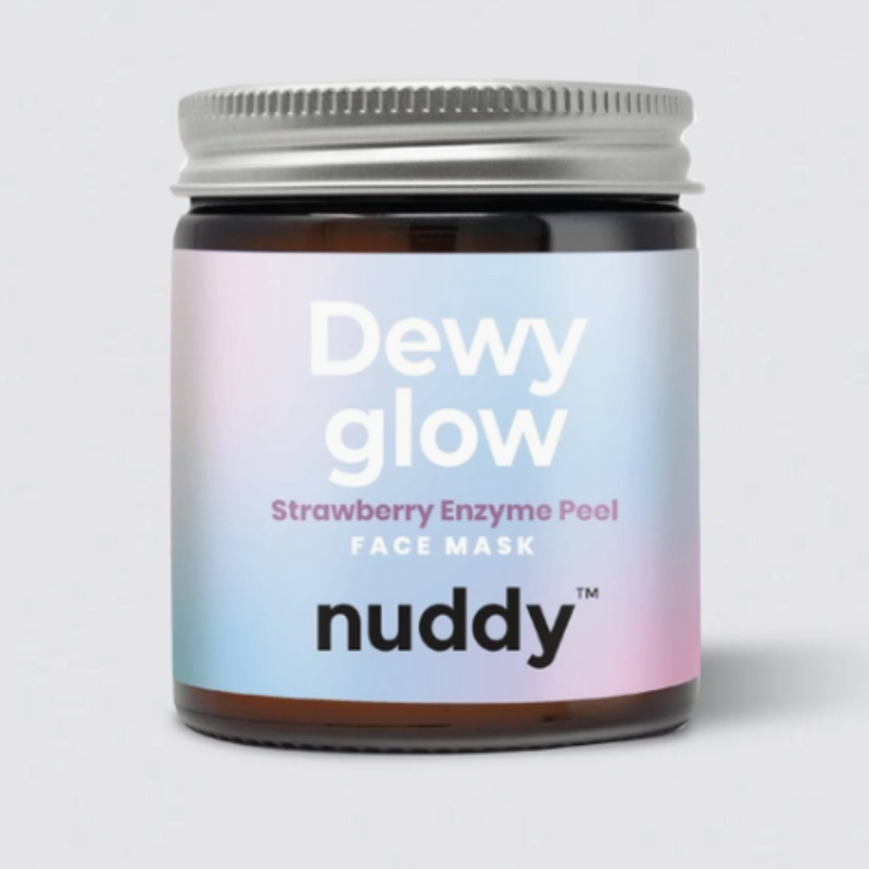 Nuddy Anti Blemish & Scar Repair Strawberry Enzyme Peel Face Mask