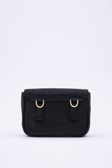 New York Piñatex® Belt Bag in Truffle Black