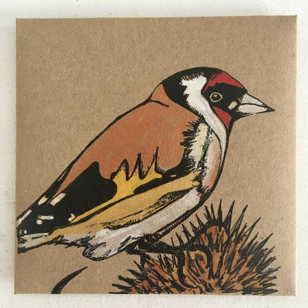 Wild Bird Flower and grass seed Mix - Gold Finch design