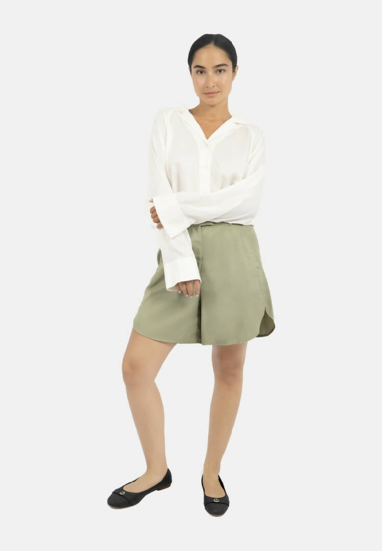 Auckland Shorts-Sage