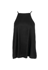 Vancouver Slip Top-BLACK