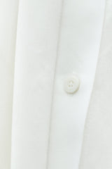 Seville TENCEL™ Oversized Midi Dress in Porcelain White