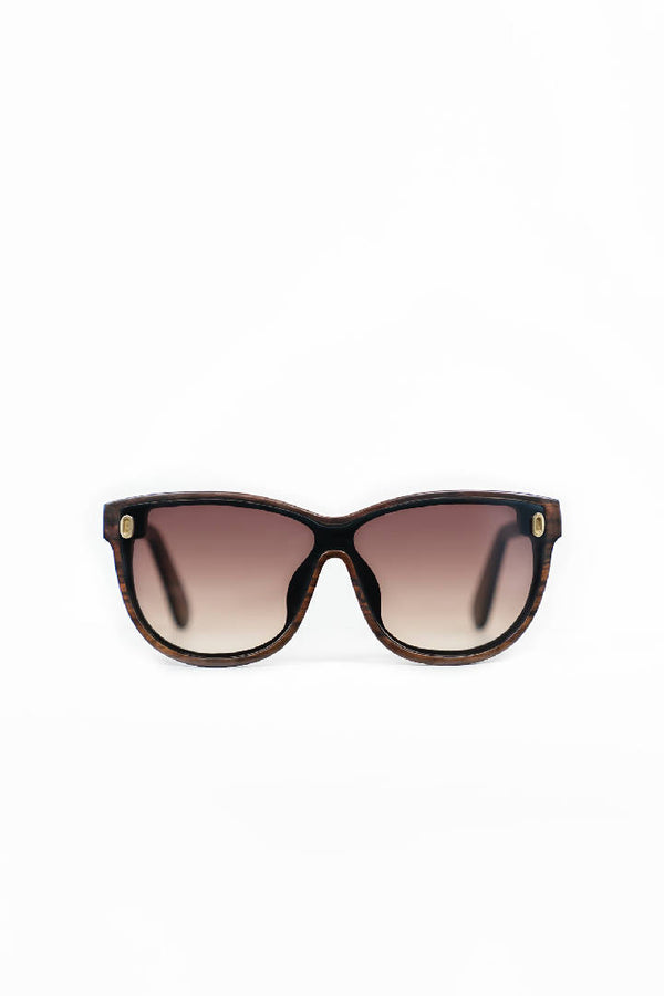 Torquay Wooden Wayfarer Sunglasses