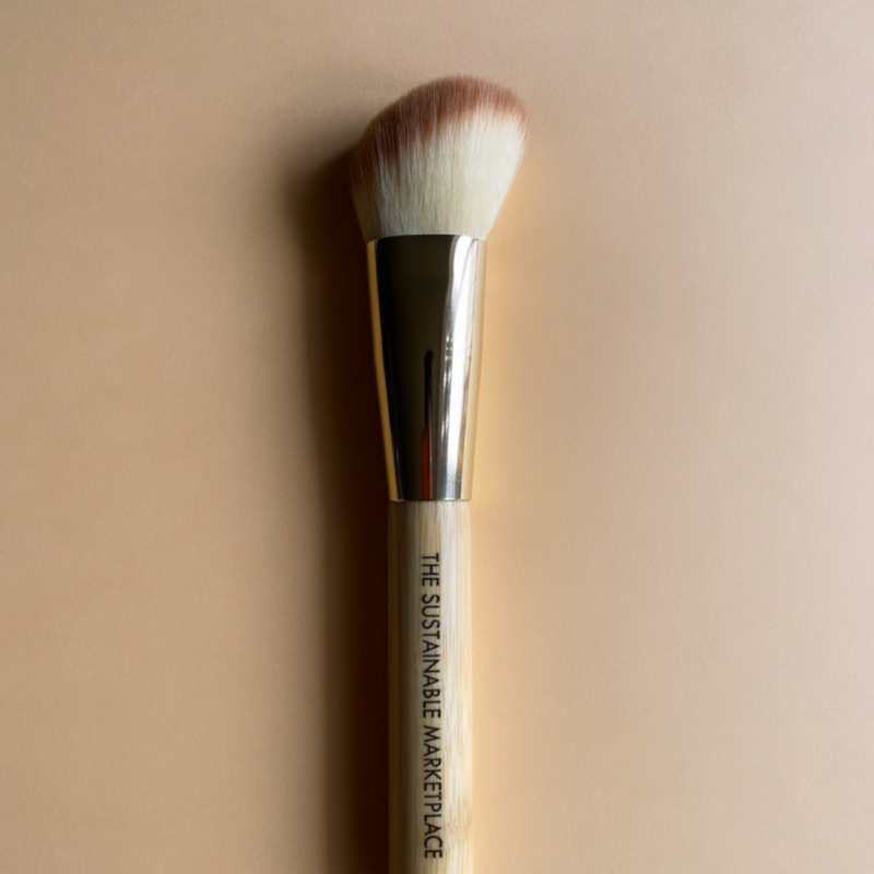 Angled Blusher Bamboo Brush