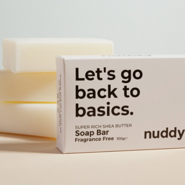 Nuddy Fragrance Free Soap Bar