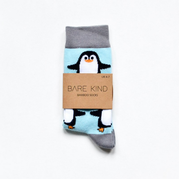 Save the Penguins Bamboo Socks