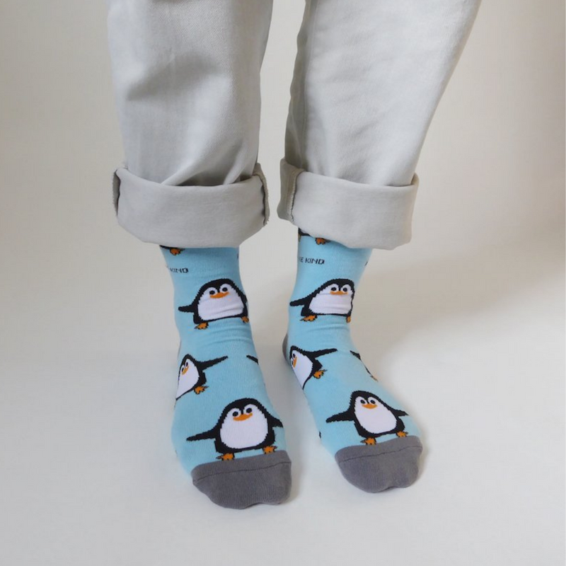 Save the Penguins Bamboo Socks