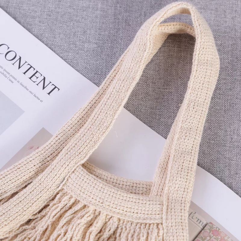 Organic Cotton String Bag - Cream
