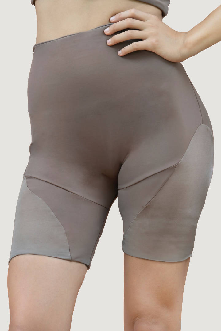 Portland Biker Shorts in Jasper Brown