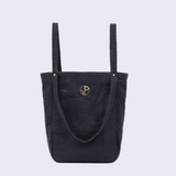 Tokyo Piñatex® Tote Bag in Truffle Black