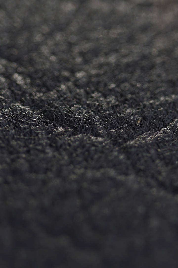 Antwerp Piñatex® Thin Belt in Charcoal Black