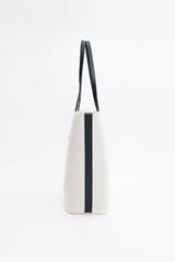 Monte Carlo Organic Cotton Tote Bag in White Dove