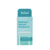 Wild Aqua Case and Fresh Cotton and Sea Salt Deodorant Refill